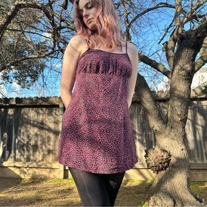 Wild fable magenta floral dress S